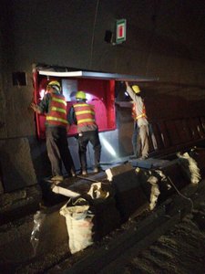 高速隧道消防柜安装